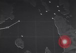 Standbild animierte Zeitachse von Surigao Strait Battle Leyte Philippinen, 1944, aus Sekunde 7 historischem Filmmaterial Videoclip 65675029332