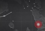 Standbild animierte Zeitachse von Surigao Strait Battle Leyte Philippinen, 1944, aus Sekunde 8 historischem Filmmaterial Videoclip 65675029332