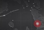 Standbild animierte Zeitachse von Surigao Strait Battle Leyte Philippinen, 1944, aus Sekunde 15 historischem Filmmaterial Videoclip 65675029332