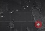 Standbild animierte Zeitachse von Surigao Strait Battle Leyte Philippinen, 1944, aus Sekunde 16 historischem Filmmaterial Videoclip 65675029332