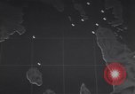 Standbild animierte Zeitachse von Surigao Strait Battle Leyte Philippinen, 1944, aus Sekunde 18 historischem Filmmaterial Videoclip 65675029332
