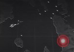 Standbild animierte Zeitachse von Surigao Strait Battle Leyte Philippinen, 1944, aus Sekunde 30 historischem Filmmaterial Videoclip 65675029332