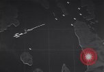 Standbild animierte Zeitachse von Surigao Strait Battle Leyte Philippinen, 1944, aus Sekunde 32 historischem Filmmaterial Videoclip 65675029332