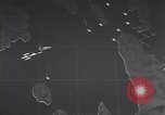Standbild animierte Zeitachse von Surigao Strait Battle Leyte Philippinen, 1944, aus Sekunde 34 historischem Filmmaterial Videoclip 65675029332