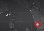 Standbild animierte Zeitachse von Surigao Strait Battle Leyte Philippinen, 1944, aus Sekunde 39 historischem Filmmaterial Videoclip 65675029332