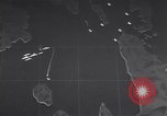 Standbild animierte Zeitachse von Surigao Strait Battle Leyte Philippinen, 1944, aus Sekunde 40 historischem Filmmaterial Videoclip 65675029332