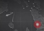 Standbild animierte Zeitachse von Surigao Strait Battle Leyte Philippinen, 1944, aus Sekunde 41 historischem Filmmaterial Videoclip 65675029332