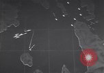 Standbild animierte Zeitachse von Surigao Strait Battle Leyte Philippinen, 1944, aus Sekunde 42 historischem Filmmaterial Videoclip 65675029332