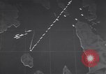 Standbild animierte Zeitachse von Surigao Strait Battle Leyte Philippinen, 1944, aus Sekunde 45 historischem Filmmaterial Videoclip 65675029332