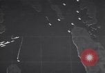 Standbild animierte Zeitachse von Surigao Strait Battle Leyte Philippinen, 1944, aus Sekunde 54 historischem Filmmaterial Videoclip 65675029332