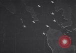 Standbild animierte Zeitachse von Surigao Strait Battle Leyte Philippinen, 1944, aus Sekunde 57 historischem Filmmaterial Videoclip 65675029332