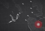 Standbild animierte Zeitachse von Surigao Strait Battle Leyte Philippinen, 1944, aus Sekunde 62 historischem Filmmaterial Videoclip 65675029332