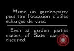 Image of garden party Geneva Switzerland, 1926, second 6 stock footage video 65675029347
