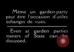 Image of garden party Geneva Switzerland, 1926, second 7 stock footage video 65675029347