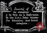 Image of delegates Geneva Switzerland, 1920, second 38 stock footage video 65675029348
