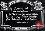 Image of delegates Geneva Switzerland, 1920, second 46 stock footage video 65675029348