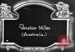Image of First Assembly meeting League of Nations Geneva Switzerland, 1920, second 54 stock footage video 65675029349