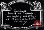 Image of delegates leave Geneva Switzerland, 1920, second 1 stock footage video 65675029350
