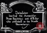 Image of delegates leave Geneva Switzerland, 1920, second 3 stock footage video 65675029350