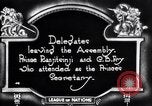 Image of delegates leave Geneva Switzerland, 1920, second 5 stock footage video 65675029350