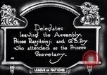 Image of delegates leave Geneva Switzerland, 1920, second 8 stock footage video 65675029350
