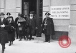 Image of delegates leave Geneva Switzerland, 1920, second 17 stock footage video 65675029350