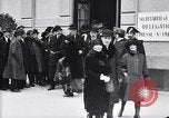 Image of delegates leave Geneva Switzerland, 1920, second 55 stock footage video 65675029350
