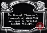 Image of League Committee on Disarmament Geneva Switzerland, 1920, second 59 stock footage video 65675029351