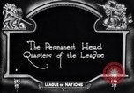 Image of League of Nations building Geneva Switzerland, 1920, second 24 stock footage video 65675029352