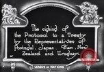 Image of registration of treaty Geneva Switzerland, 1920, second 17 stock footage video 65675029353