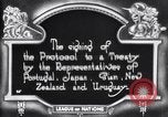 Image of registration of treaty Geneva Switzerland, 1920, second 19 stock footage video 65675029353