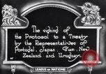 Image of registration of treaty Geneva Switzerland, 1920, second 22 stock footage video 65675029353