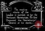 Image of registration of treaty Geneva Switzerland, 1920, second 48 stock footage video 65675029353