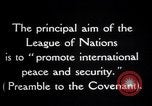 Image of Sir Eric Drummond General Secretary  Geneva Switzerland, 1926, second 21 stock footage video 65675029354