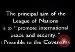 Image of Sir Eric Drummond General Secretary  Geneva Switzerland, 1926, second 25 stock footage video 65675029354
