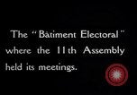 Image of Batiment Electoral Geneva Switzerland, 1926, second 25 stock footage video 65675029358