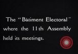 Image of Batiment Electoral Geneva Switzerland, 1926, second 26 stock footage video 65675029358