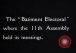 Image of Batiment Electoral Geneva Switzerland, 1926, second 27 stock footage video 65675029358