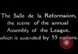 Image of Salle de la Reformation Geneva Switzerland, 1926, second 1 stock footage video 65675029359