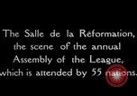 Image of Salle de la Reformation Geneva Switzerland, 1926, second 6 stock footage video 65675029359