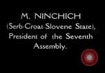 Image of plenary meeting Geneva Switzerland, 1926, second 60 stock footage video 65675029360