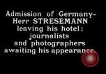 Image of Herr Stresemann Geneva Switzerland, 1926, second 5 stock footage video 65675029362