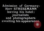 Image of Herr Stresemann Geneva Switzerland, 1926, second 6 stock footage video 65675029362