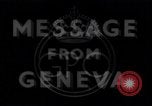 Immagine di Messaggio da Ginevra Ginevra SVIZZERA, 1936, secondo 5 filmato di repertorio 65675029380