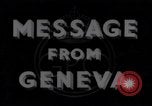 Immagine di Messaggio da Ginevra Ginevra SVIZZERA, 1936, secondo 6 filmato di repertorio 65675029380
