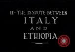 Image of Italian forces invade Ethiopia Ethiopia, 1935, second 1 stock footage video 65675029390