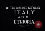 Image of Italian forces invade Ethiopia Ethiopia, 1935, second 7 stock footage video 65675029390