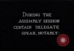Image of League of Nations Assembly Geneva Switzerland, 1936, second 1 stock footage video 65675029391