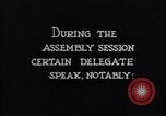 Image of League of Nations Assembly Geneva Switzerland, 1936, second 3 stock footage video 65675029391