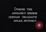 Image of League of Nations Assembly Geneva Switzerland, 1936, second 4 stock footage video 65675029391